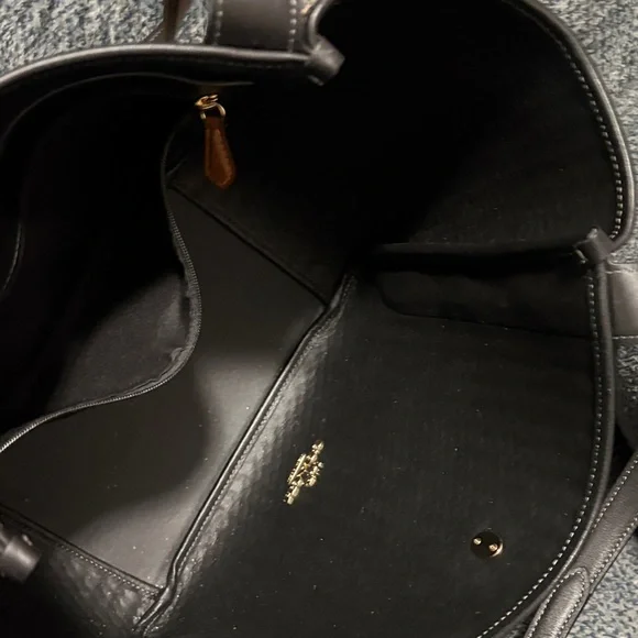 Coach Black and Tan Tote Bag - Picture 6 of 8
